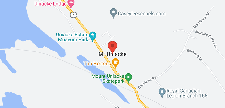 map of 468 East Uniacke Road